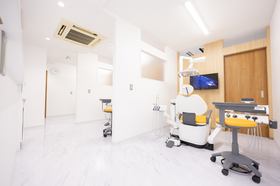 半個室の診療スペース